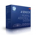 MTECH  4 SENSORI PARCHEGGIO DISPLAY BEEP - BIANCO