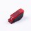PLAFONIERA UNIVERSALE ROSSO PACK LUCI