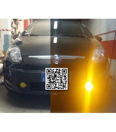 KIT PLUG&PLAY FENDINEBBIA H11 DRL GOLD LED 3000K GERMAN STYLE 