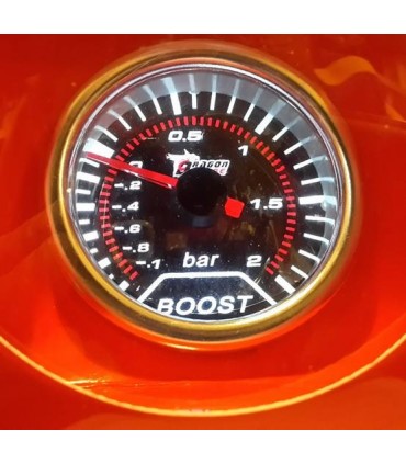 MANOMETRO PRESSIONE 52MM TURBO BOOST