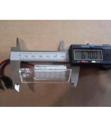 PLAFONIERA TARGA LED NO ERRORE AUDI TT 1999-2006