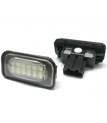 COPPIA PLAFONIERA TARGA LED NO ERRORE MERCEDES MERCEDES MERCEDES X204 GLK