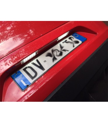 COPPIA PLAFONIERA TARGA LED NO ERRORE ALFA MITO GIULIETTA 147 FIAT BRAVO GRANDE PUNTO EVO
