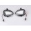 COPPIA PLAFONIERA LUCE LED SPECCHIO RETROVISORE VW GOLF 6