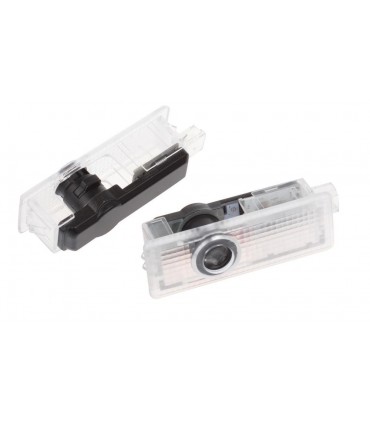 COPPIA PLAFONIERA PORTIERA PROIETTORE LOGO LED BMW SERIE F