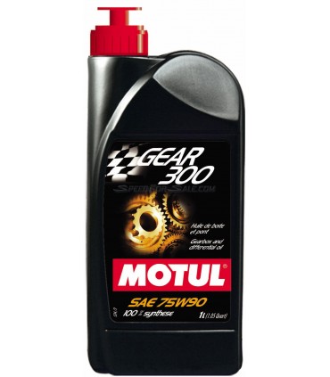 MOTUL GEAR 300 CAMBIO DIFFERENZIALE 75W90 100% SINTETICO