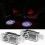 COPPIA PLAFONIERA PORTIERA PROIETTORE LOGO LED VW