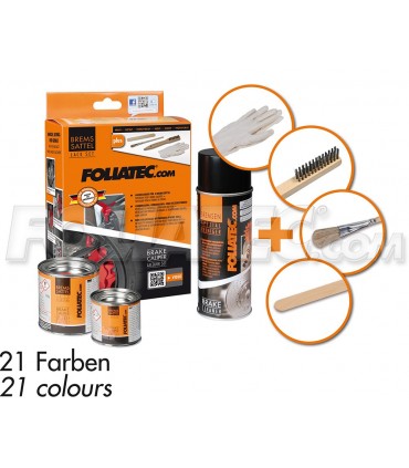 KIT FOLLATEC VERNICE FRENO COLORE ROSSO