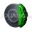 KIT FOLLATEC VERNICE FRENO COLORE VERDE POWER