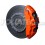 KIT FOLLATEC VERNICE FRENO COLORE ARANCIONE FIAMMA
