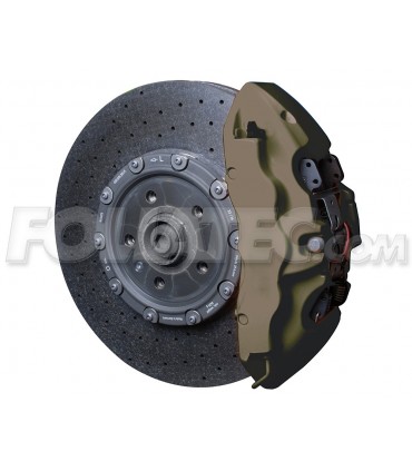 KIT FOLLATEC VERNICE FRENO COLORE VERDE DA COMBATTIMENTO OPACO