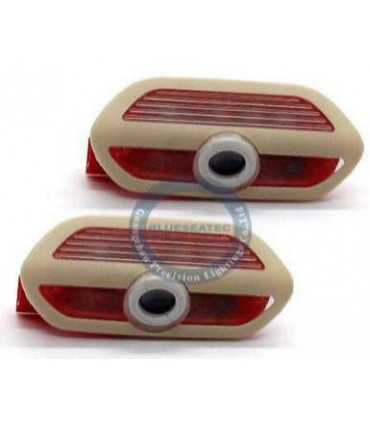 COPPIA PLAFONIERA PORTIERA PROIETTORE LOGO LED MERCEDES E-CLASS