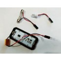 2 LED OSRAM COPPIA PLAFONIERA TARGA LED NO ERRORE LANCIA DELTA FIAT 500