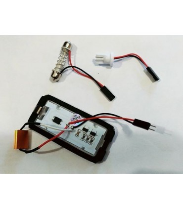 2 LED OSRAM COPPIA PLAFONIERA TARGA LED NO ERRORE LANCIA DELTA FIAT 500